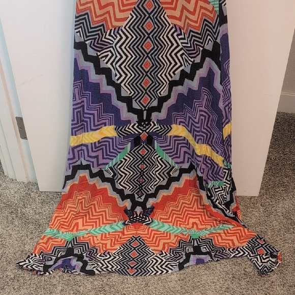 Calvin Klein Zigzag Patterned Mini Dress - Picture 6 of 6